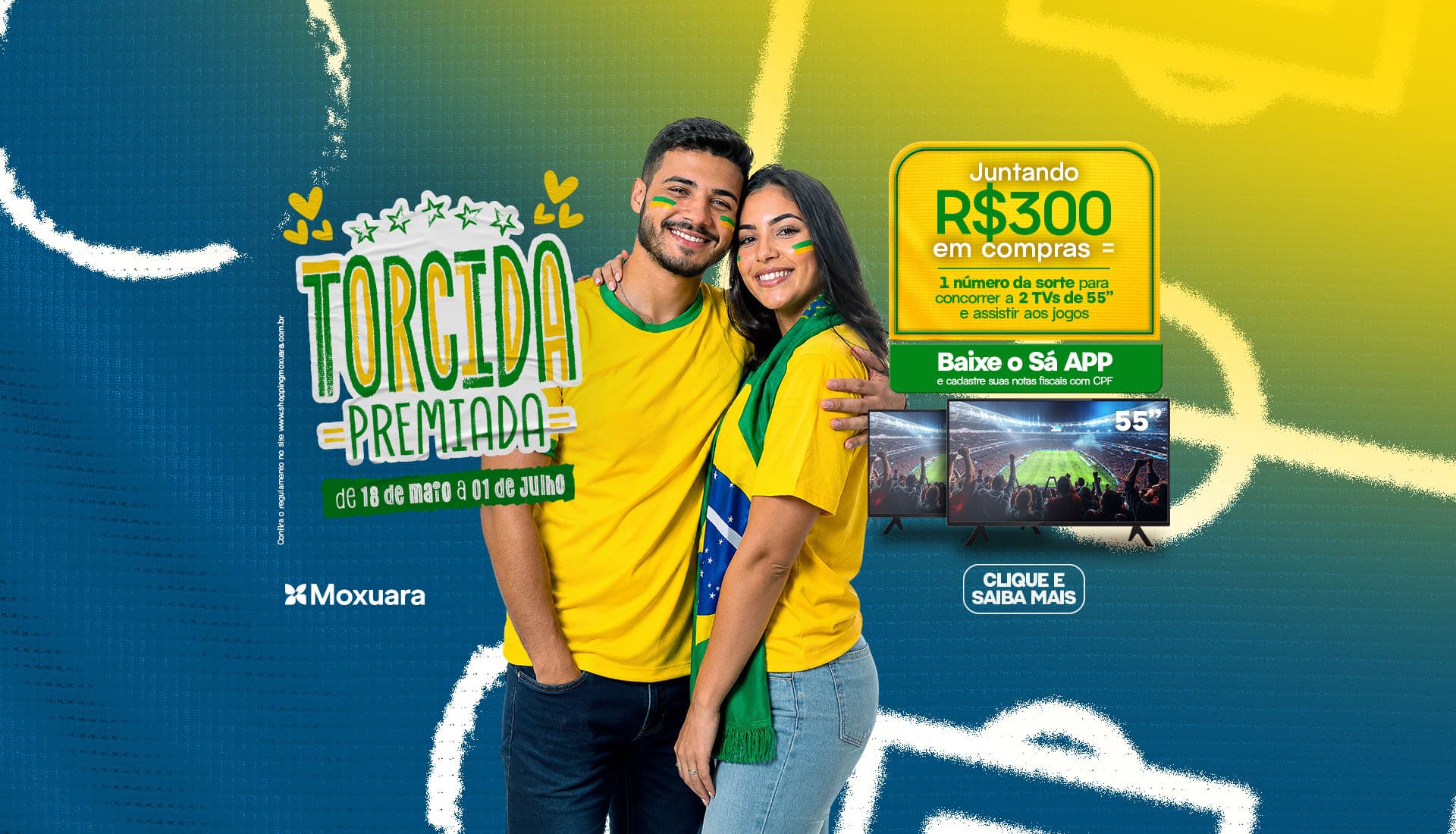 Imagem do Banner Torcida Premiada | Namorados