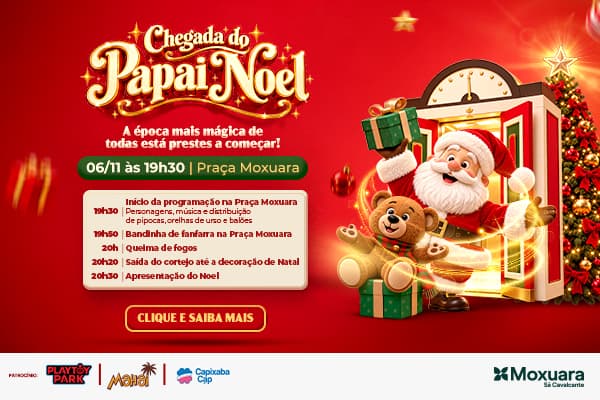 Chegada do Papai Noel